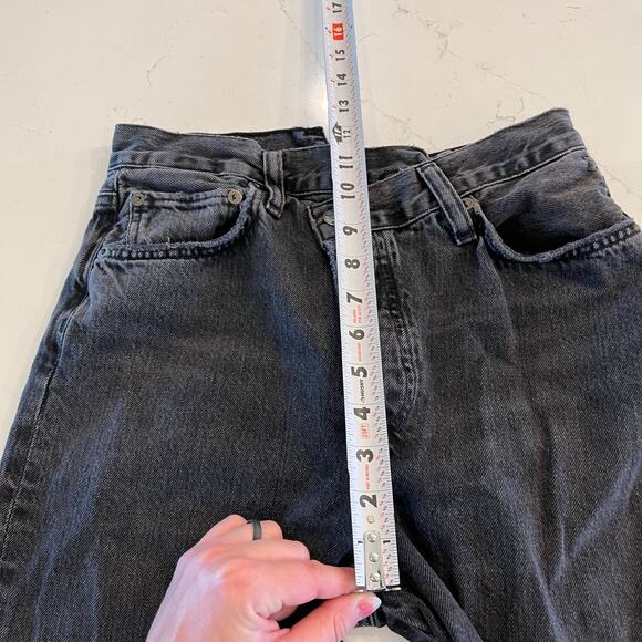 Agolde Criss Cross Straight Jeans in Shambles size 26 - Picture 11 of 13